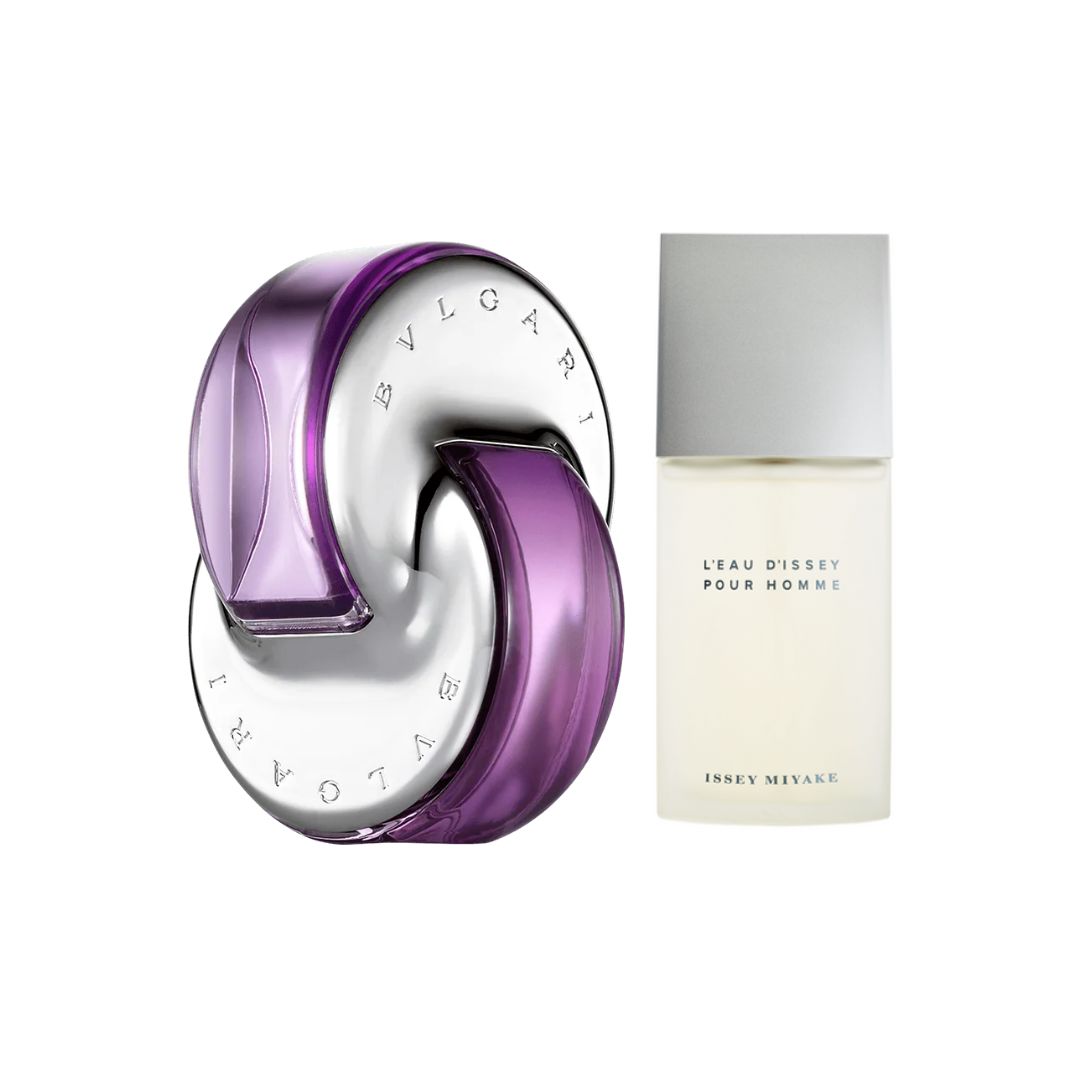 BVLGARI AMATISTA + ISSEY MIYAKE PERFUMES